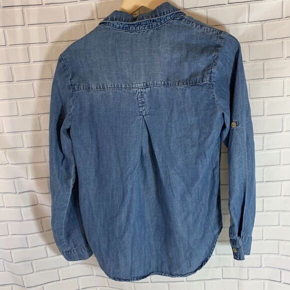 Anthro Cloth & Stone High-Low Pullover Shirt Sz XS - Picture 8 of 8